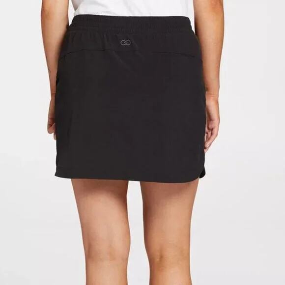 NWT Calia by Carrie Underwood Pure Black 16″ Birdie Golf Skort Women's Size XS - Picture 2 of 4
